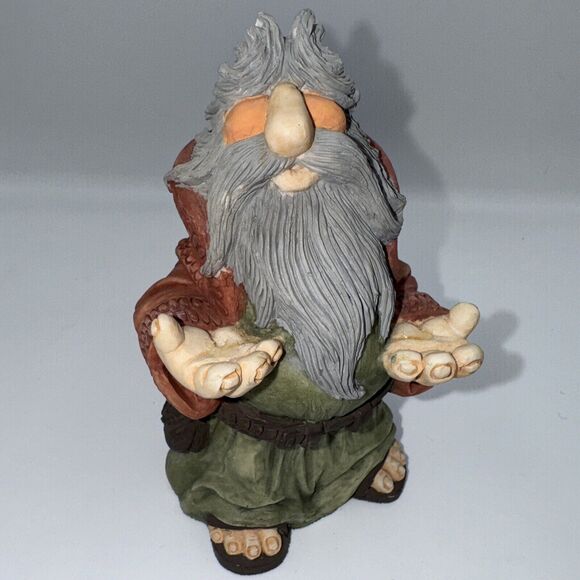 VINTAGE 1988 WORLD OF KRYSTONIA M. RUEGGAN‎ WIZARD FIGURE 5" PANTON - Picture 1 of 13